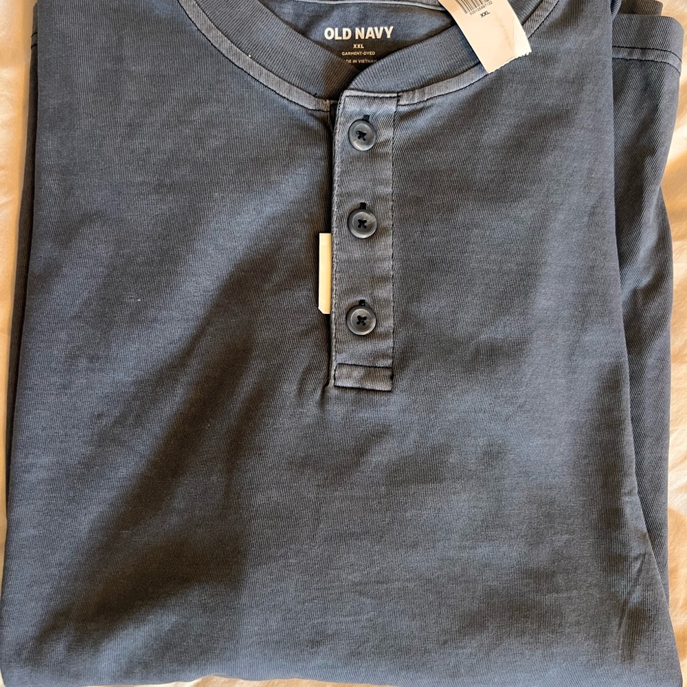 Old Navy Men's Henley, XXL